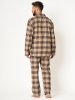 KEY PIŻAMA MĘSKA MNS 402 FLANELA R.3XL-4XL